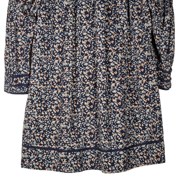 Mirth Montrose Short Dress Pockets in Blue Thistle XS Cotton Boho - Picture 7 of 11